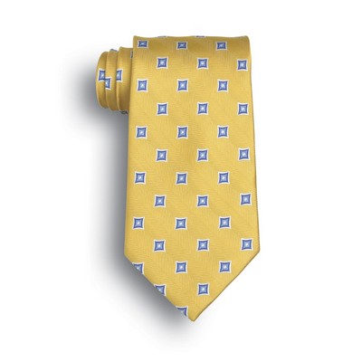 Yellow Vasari Polyester Tie