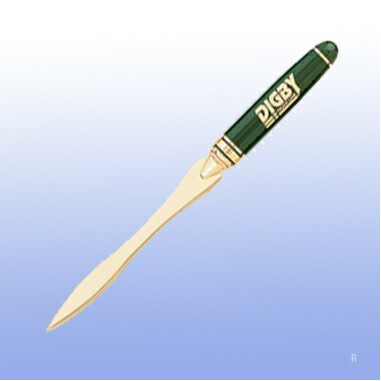 Letter Opener w/ Gold Accent (Screened)