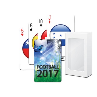 Bridge Playing Cards w/Custom Image and Custom Faces (Playing Card Stock)