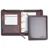 Vinyl Deluxe Zippered 1" Ring Binder Jr.