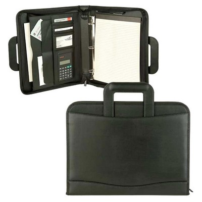 Executive Zippered Padfolio Case