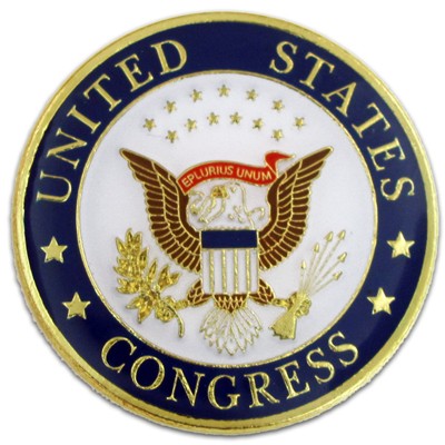 U.S. Congress Seal Pin