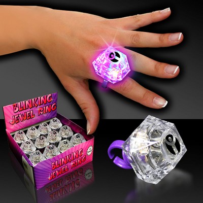 1 1/4" Light Up Bling Ring