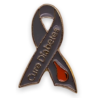 Cure Diabetes Lapel Pin