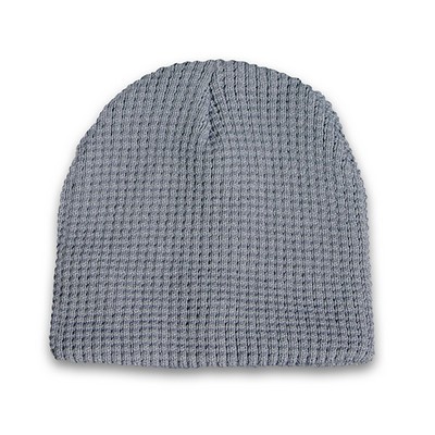 Unisex Thick Weave Waffle Knit Beanie