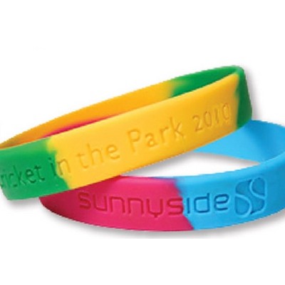 Segmented Multi-Color Wristband