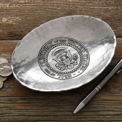 Medium Aluminum Hudson Oval Dish