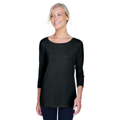 Devon and Jones Ladies' Perfect Fit™ Ballet Bracelet-Length Knit Top