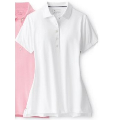 Peter Millar® Ladies' Perfect Fit Performance Solid Stretch Jersey Polo