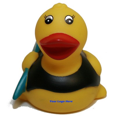 Rubber Duck w/Surf Board