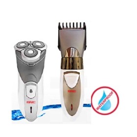 Vivitar AquaDuo Wet/Dry Rechargeable Shaver & Hair Clipper Kit