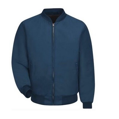 Red Kap™ Perma-Lined Solid Team Jacket - Navy Blue