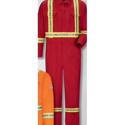 Bulwark™ Men's Premium Coverall w/CSA Reflective Trim - Red