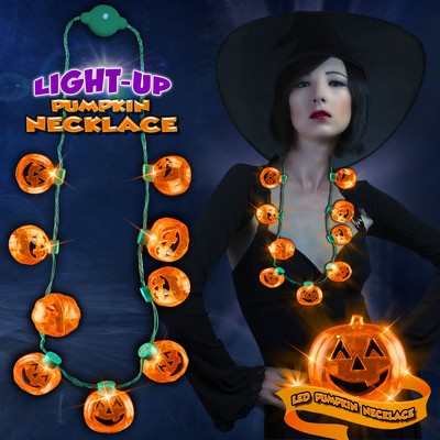 Pumpkin LED Necklace