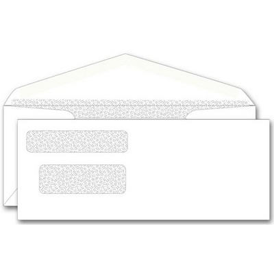 One-Write® Center Write Check Dual Window Envelope