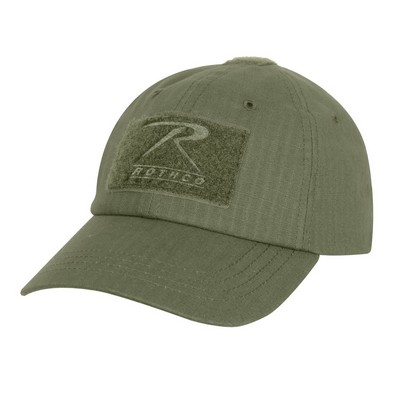 Olive Drab 100% Cotton Rip-Stop Operator Tactical Cap