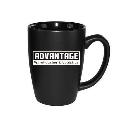 16 Oz. Matte Houston Endeavor Mug-Black