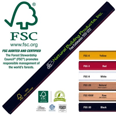 FSC® Certified Medium Core Carpenter Pencil