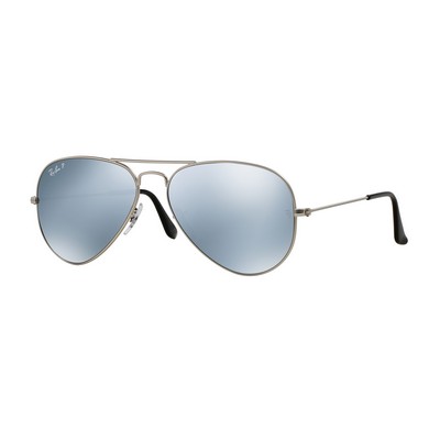 Ray-Ban® Silver Polarized™ Aviator Sunglasses