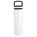 700 ml White Matte Stainless Steel Double Wall Bottle