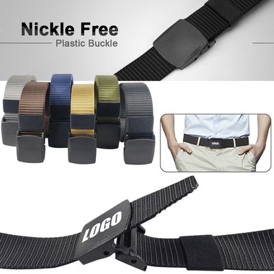 1.49"-W Nylon Canvas Waist Belts