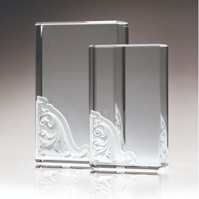 Corinthian Blocks - Small Crystal Award