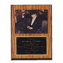 Airflyte® American Walnut Plaque w/Photo Insert (9"x 12")