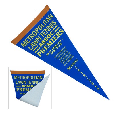 Vertical Triangle Shaped Felt Banner