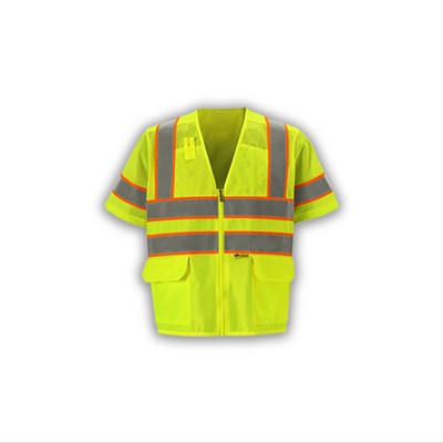 Class 3 Contrast High Viz Vest