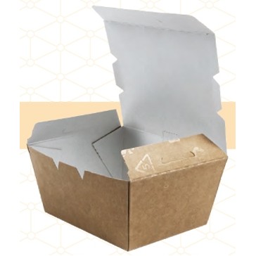 Small Kraft Paper To-Go Box