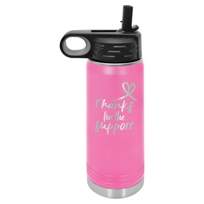 20 Oz. Pink Polar Camel Water Bottle