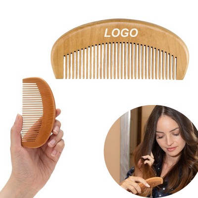 Natural Anti Static Wood Comb For Women