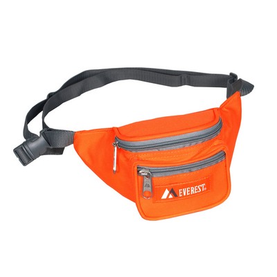 Everest Junior Orange/Gray Signature Waist Pack