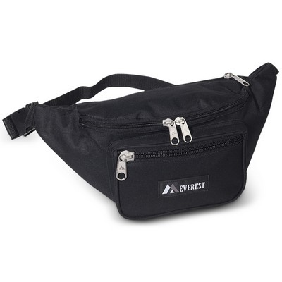 Everest Large Black Waist Pack