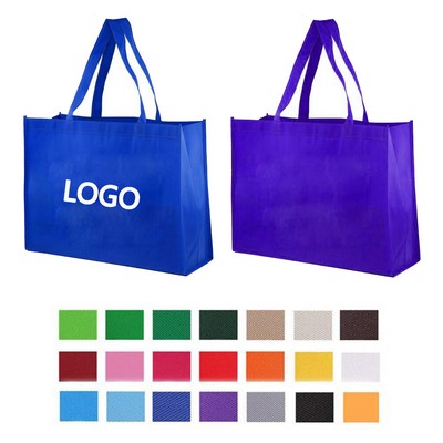 Large Non-Woven Grocery Tote Bag