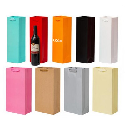 Portable Bottle Wine Paper Bag