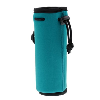 Insulated Neoprene Bottle Holder with Adjustable Strap