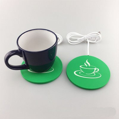 PVC USB Cup Warmer Insulated Coaster