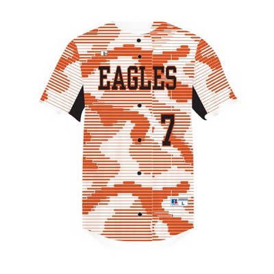 Russell® Youth Freestyle™ Sublimated Faux Full-Button Baseball Jersey