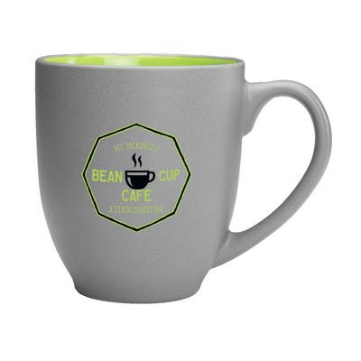 16 oz. Two Tone Ceramic Mug (2 Color Imprint)