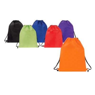 Basic Polyester Drawstring Back Pack