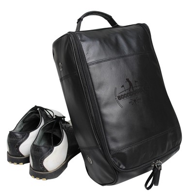 Leather Golf Shoe Bag