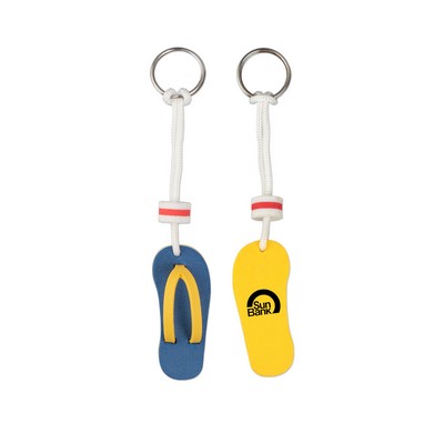 Flip Flop Floating Keychain