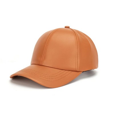 High Quality Fashion Custom PU Hats for Men Women