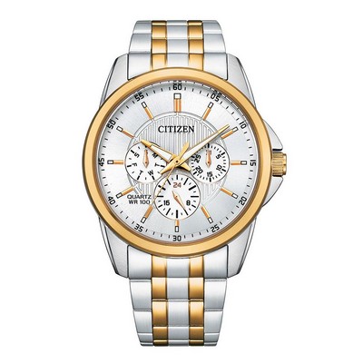 Citizen® Men's Quartz Stainless Steel Bracelet Watch