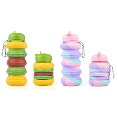 20oz Donut Silicone Collapsible Kettle