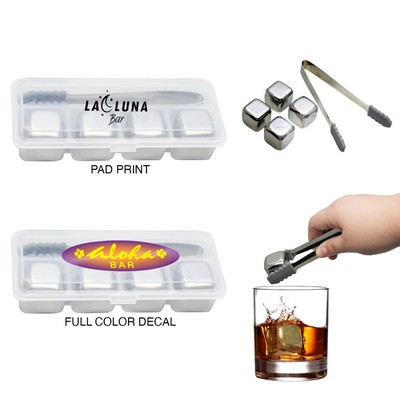 Ice Cube & Tongs Set