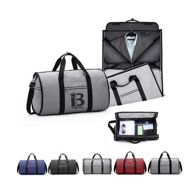 Suit Carry On Garment Bag With Shoulder Strap