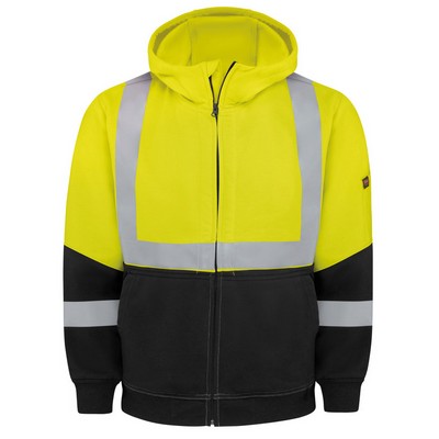 Red Kap® Hi-Visibility Performance Work Hoodie w/Safecinch®