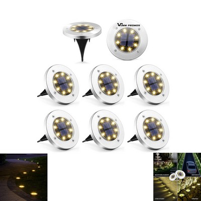 Led Solar Ground Lights Warm White